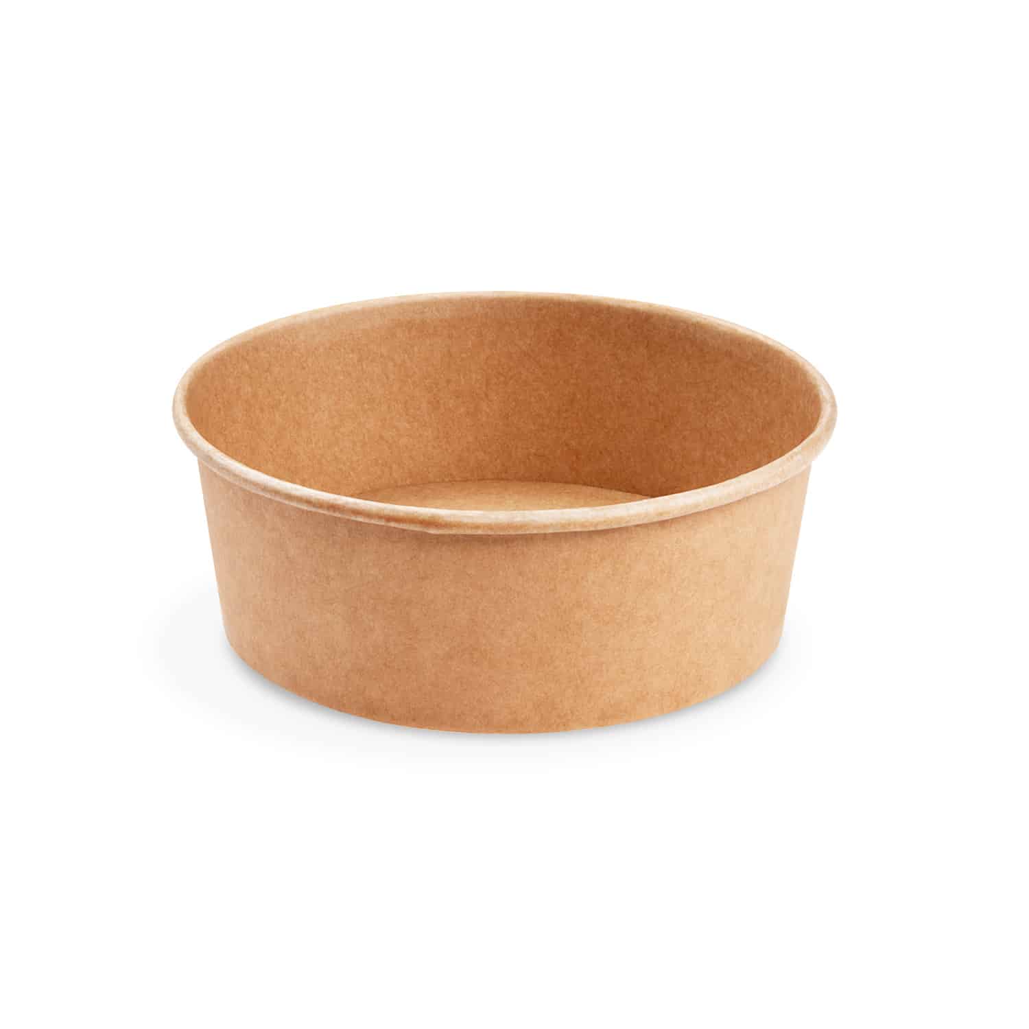 Salatschale (PAP,PE) kraft 150mm 500ml - 50 Stück