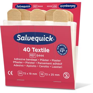 CEDERROTH Salvequick Nachfüllpackung, Textilpflaster