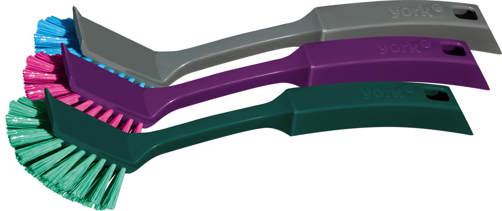 York Geschirrspülbürste "Style" mit ovalem Bürstenkopf, mit Kratzer, farbig sortiert