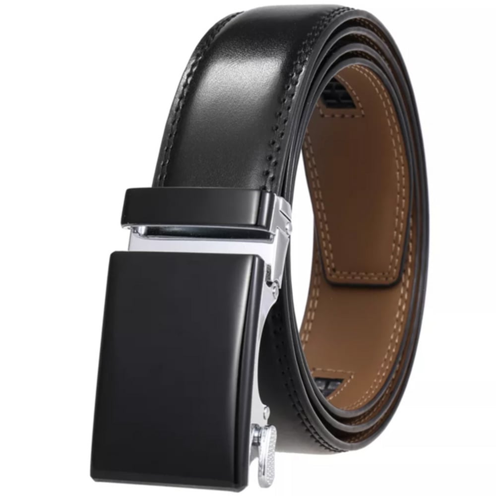 Rindsleder-Ratschengürtel