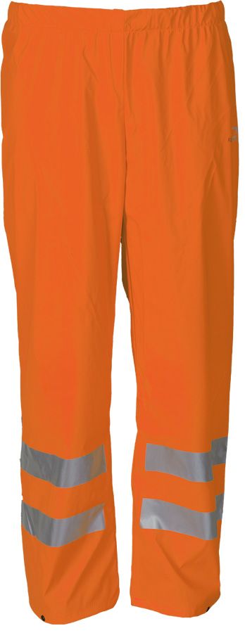 Leichte Regen-Warnschutzhose SIOEN FLEXOTHANE REFLEX BASTOGNE, leuchtorange