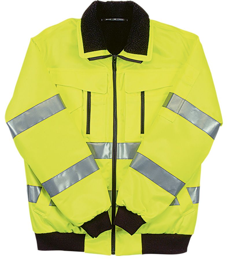 Warnschutzjacke TREKKER REFLEX, leuchtgelb - Grösse M