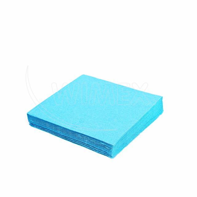 250 Serviette 3-lagig hellblau 40 x 40 cm