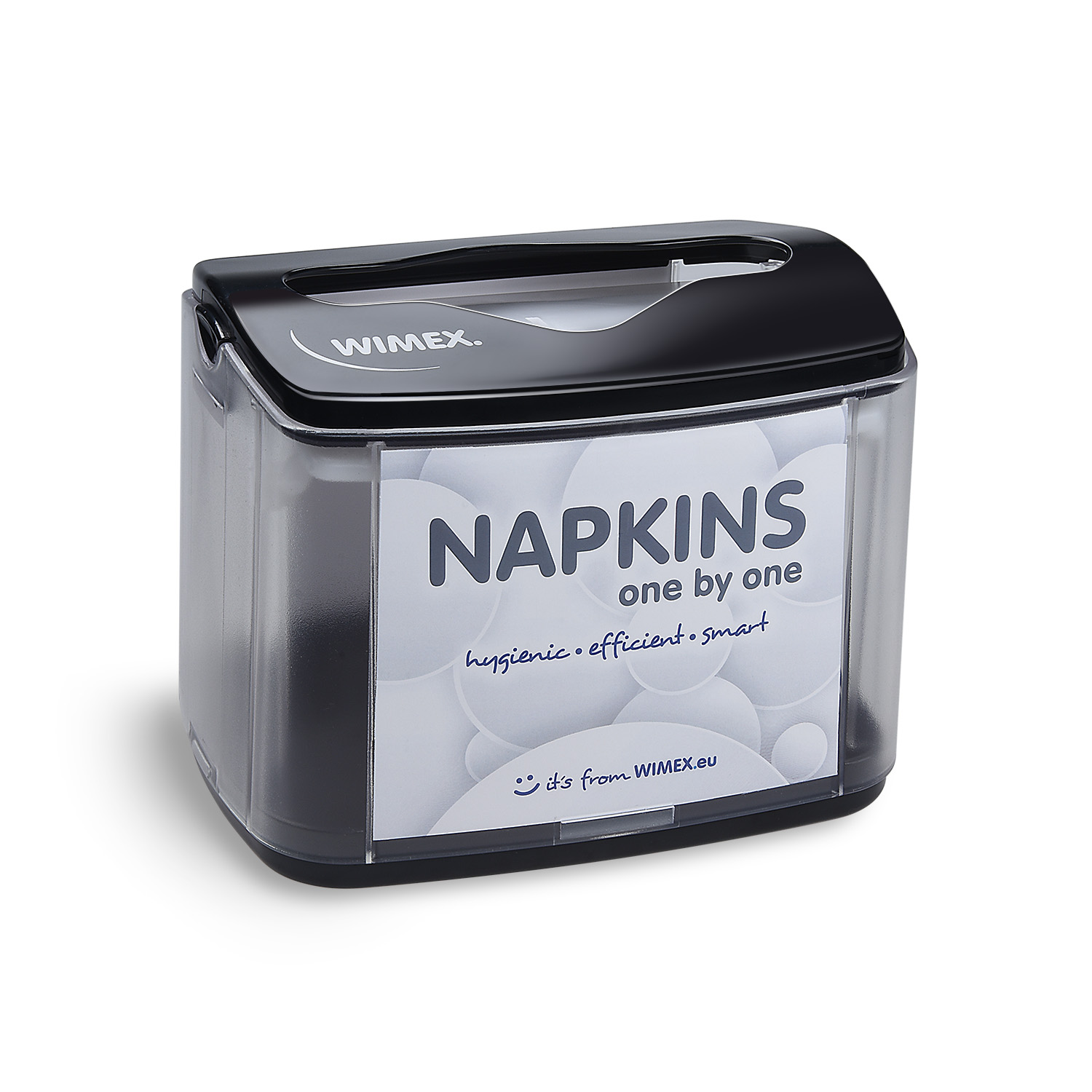 Tischspender für Servietten (ABS) schwarz - 1 Stück