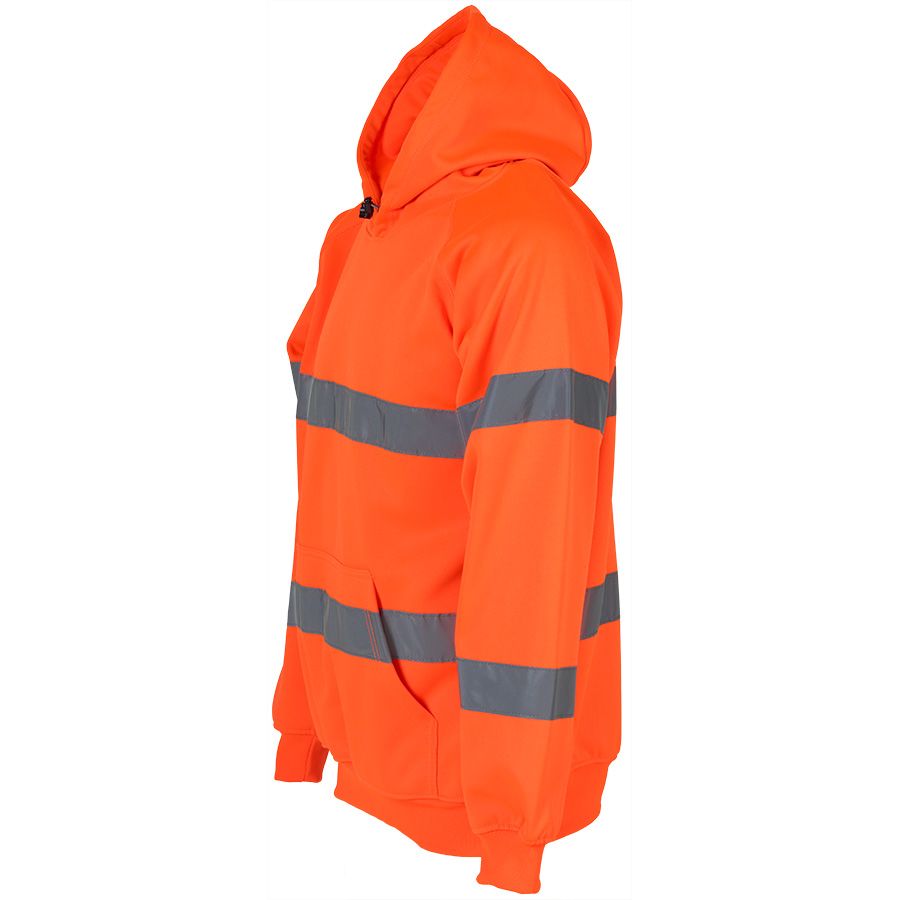 Warnschutz-Kapuzen-Sweatshirt PORTWEST B304, leuchtorange