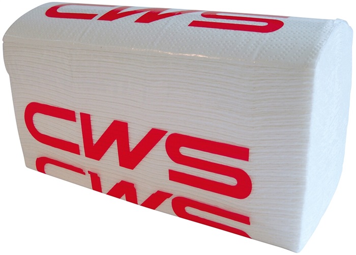 CWS 1000519 Expert Papierhandtücher V-Falz 2-lagig hochweiss – Karton à 4’000 Blatt
