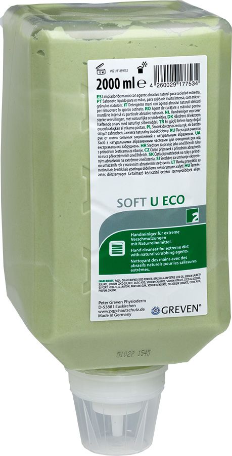 Handreiniger GREVEN SOFT U, 2000 ml zu Spender VARIOMAT ECO