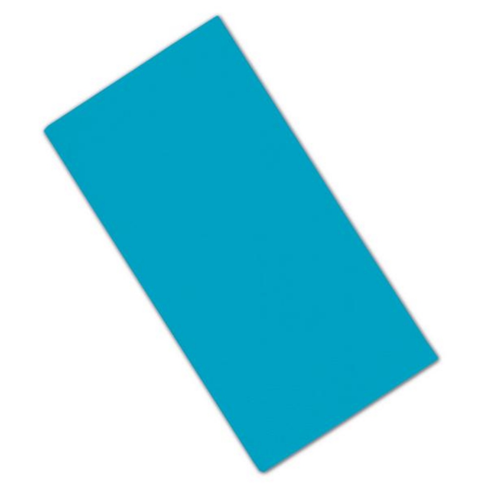 Servietten Fiesta 40 × 40 cm, 2-lagig, 1/8-Falzung, blau, Azur 1200 Kartons