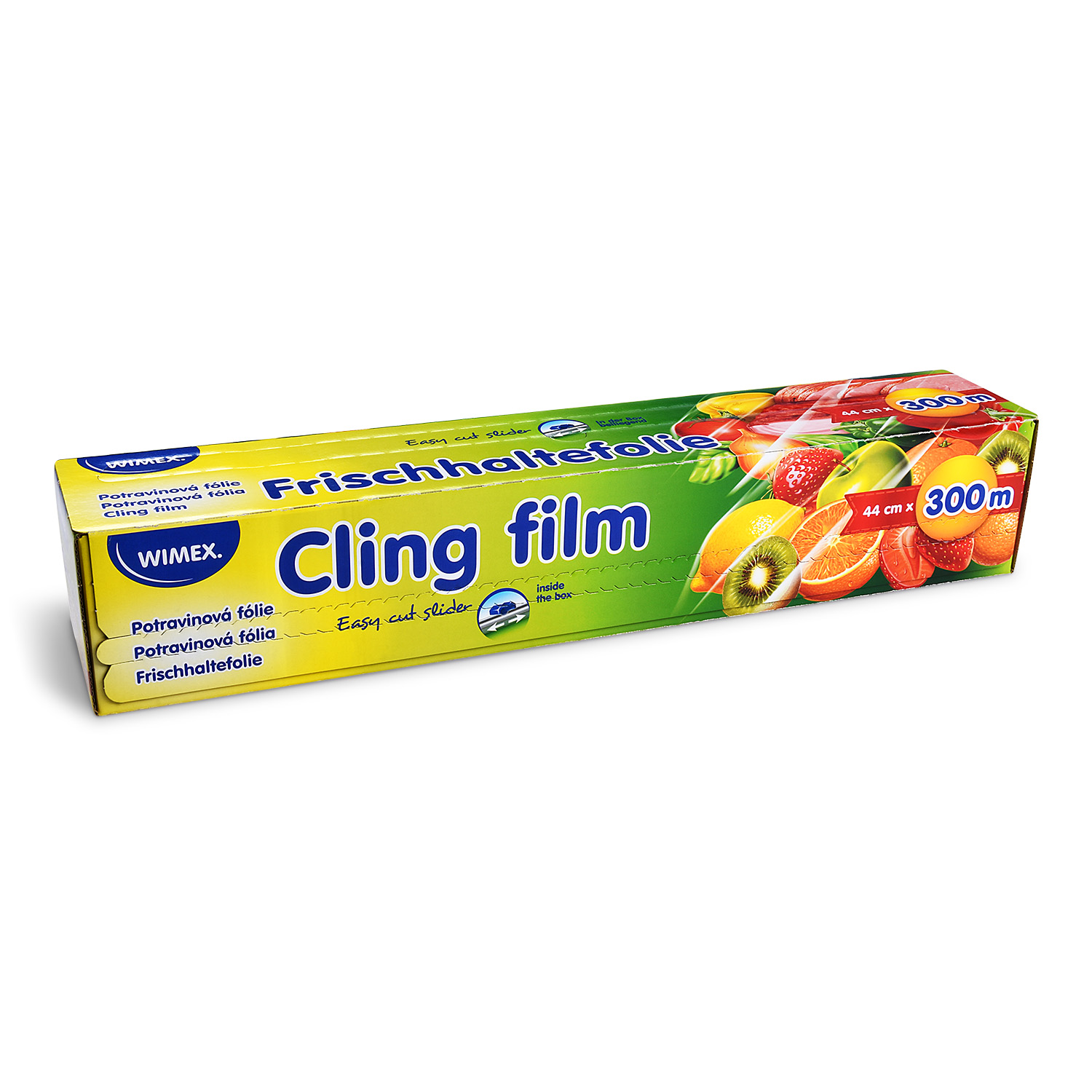 Frischhaltefolie (PVC) 8µm 44cm x 300m im Spenderkarton - 1 Stück