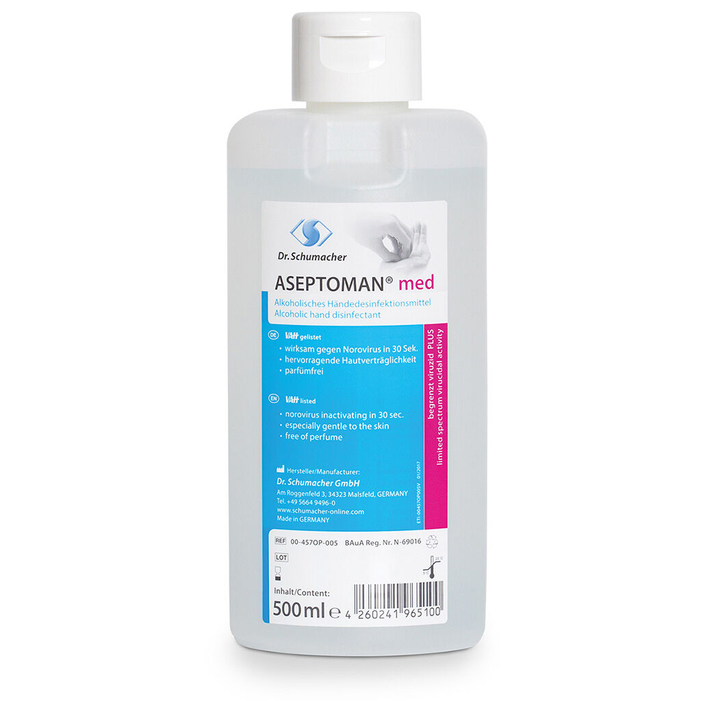 CH00457OP005 - Dr.Schumacher ASEPTOMAN® MED - Flasche à 500ml