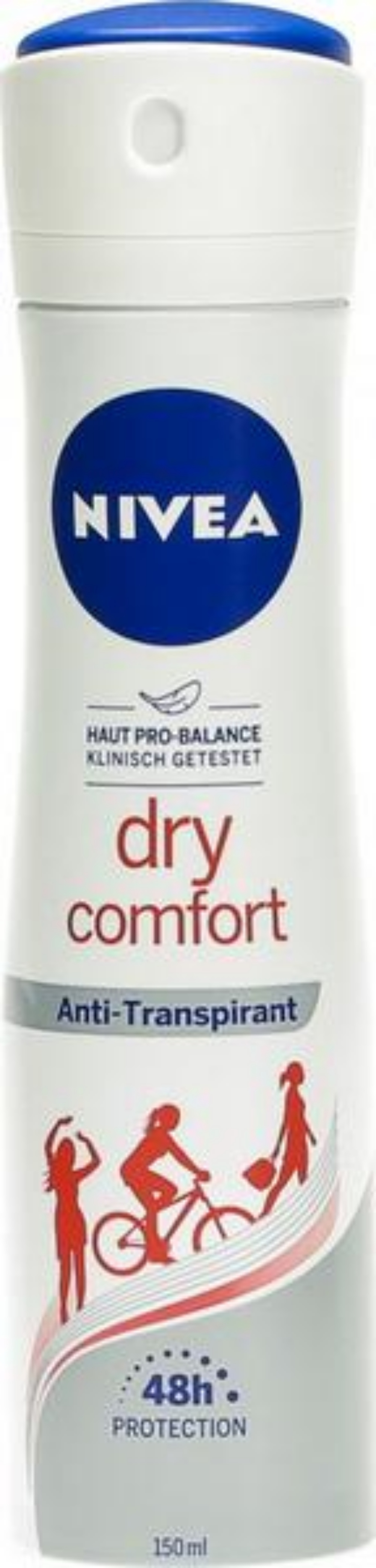 NIVEA Dry Comfort Spray Female Anti-Transpirant-Schutz 6 Dosen