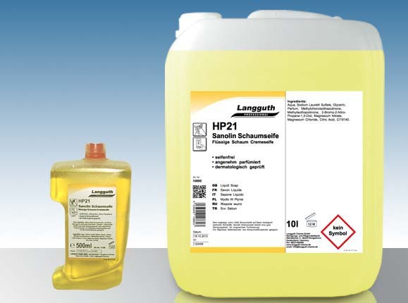 HP21 SANOLIN flüssige Schaumseife 500 ml