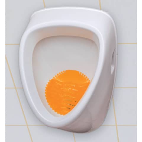 Pissor & Urinaleinlage Mango orange mit Kalender 10 Stück