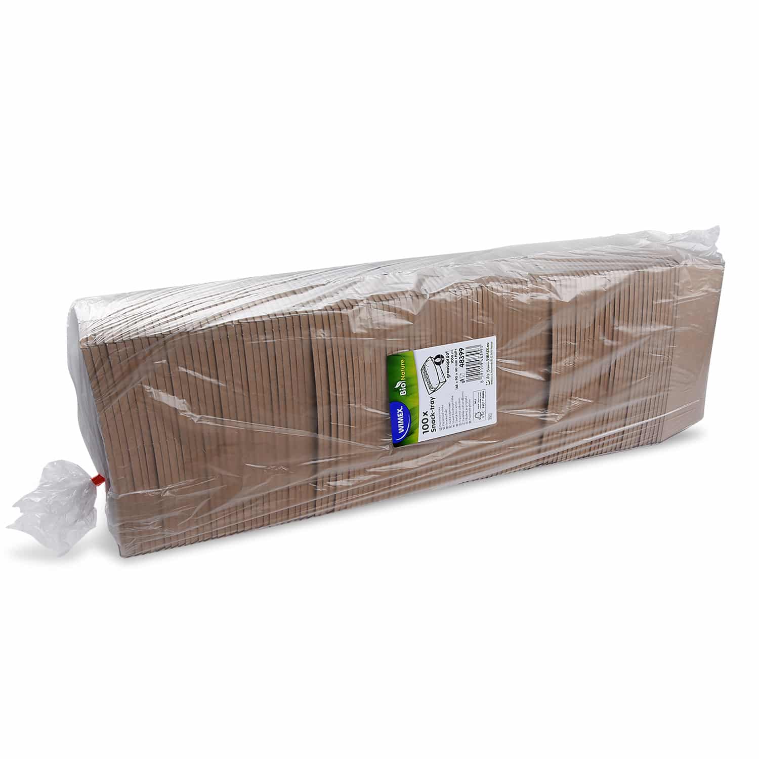 Snackschale (PAP FSC Mix) fettdicht kraft 165 x 90 x 60 mm 1000ml - 100 Stück