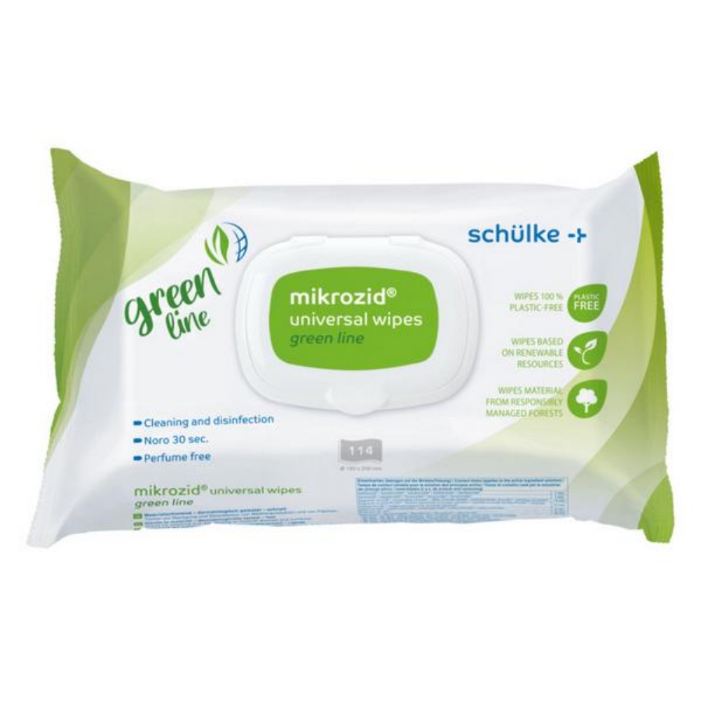mikrozid universal wipes green line Desinfektionstücher 6 Stück
