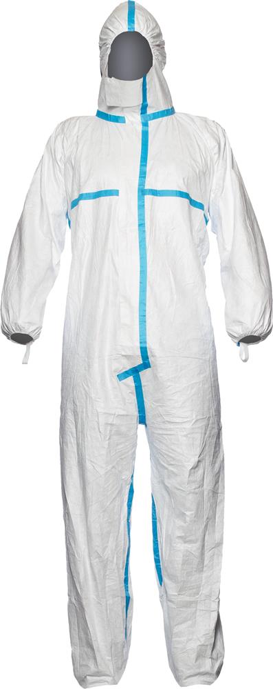 TYVEK 600 Classic Plus Einweg-Schutzanzug mit Kapuze XXL