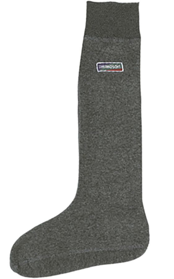 Hohe Thermo-Socken THERMOSOFT, grau