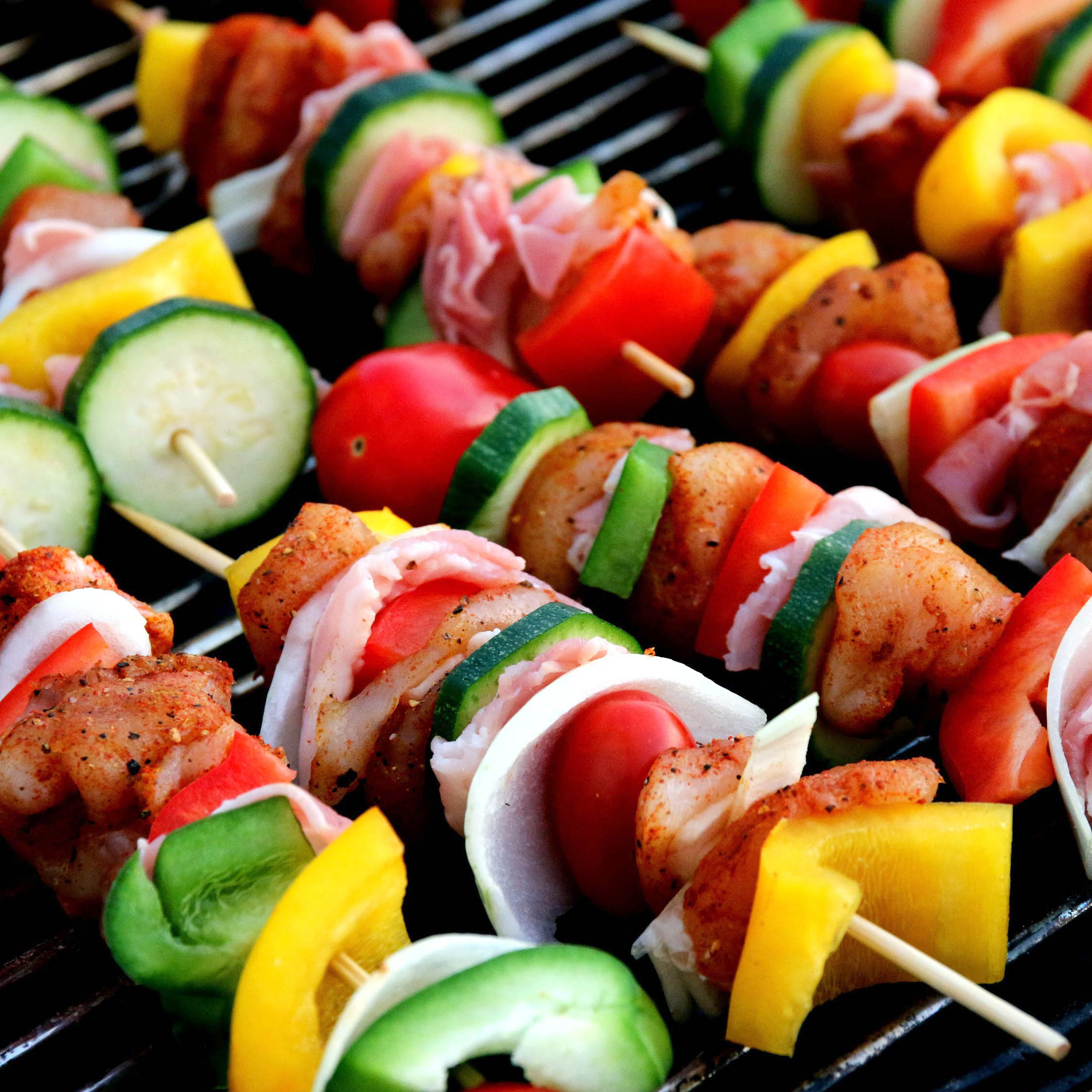 Schaschlikspiesse aus Holz FSC 100% für Grill, Buffet und Fingerfood, Packung mit 100 Stück