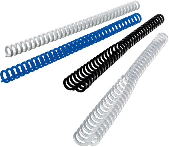 Binderücken 8mm A4 transparent, 34 Ringe 50 Stück GBC 387302E