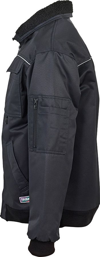 Arbeitsjacke TREKKER, schwarz
