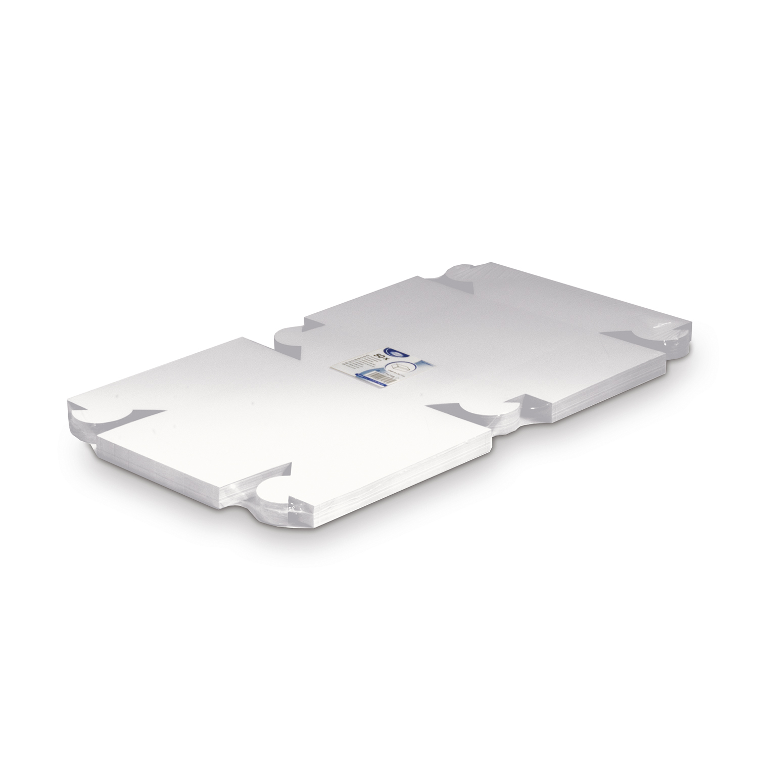 Tortenkarton (PAP) 18 x 18 x 9 cm - 50 Stück