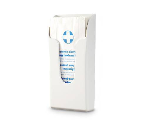 Hygienebeutel Bulkysoft, weiss, 12+4,5x28cm - Karton à 1000 Stück