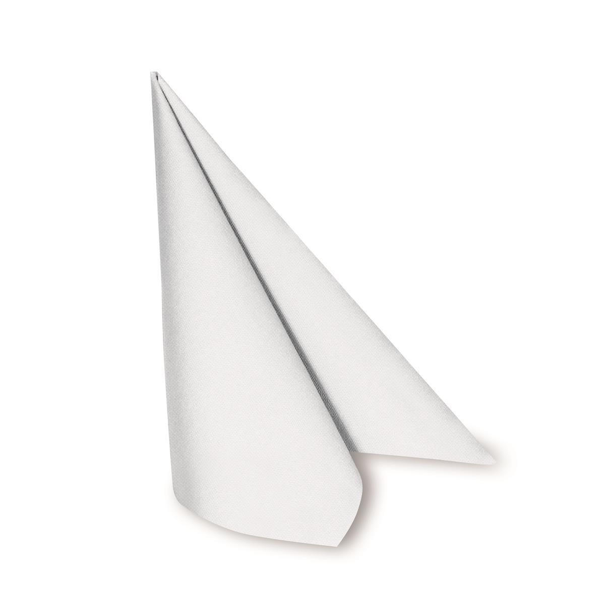 Airlaid Serviette PREMIUM weiß 40 x 40 cm - 50 Stück