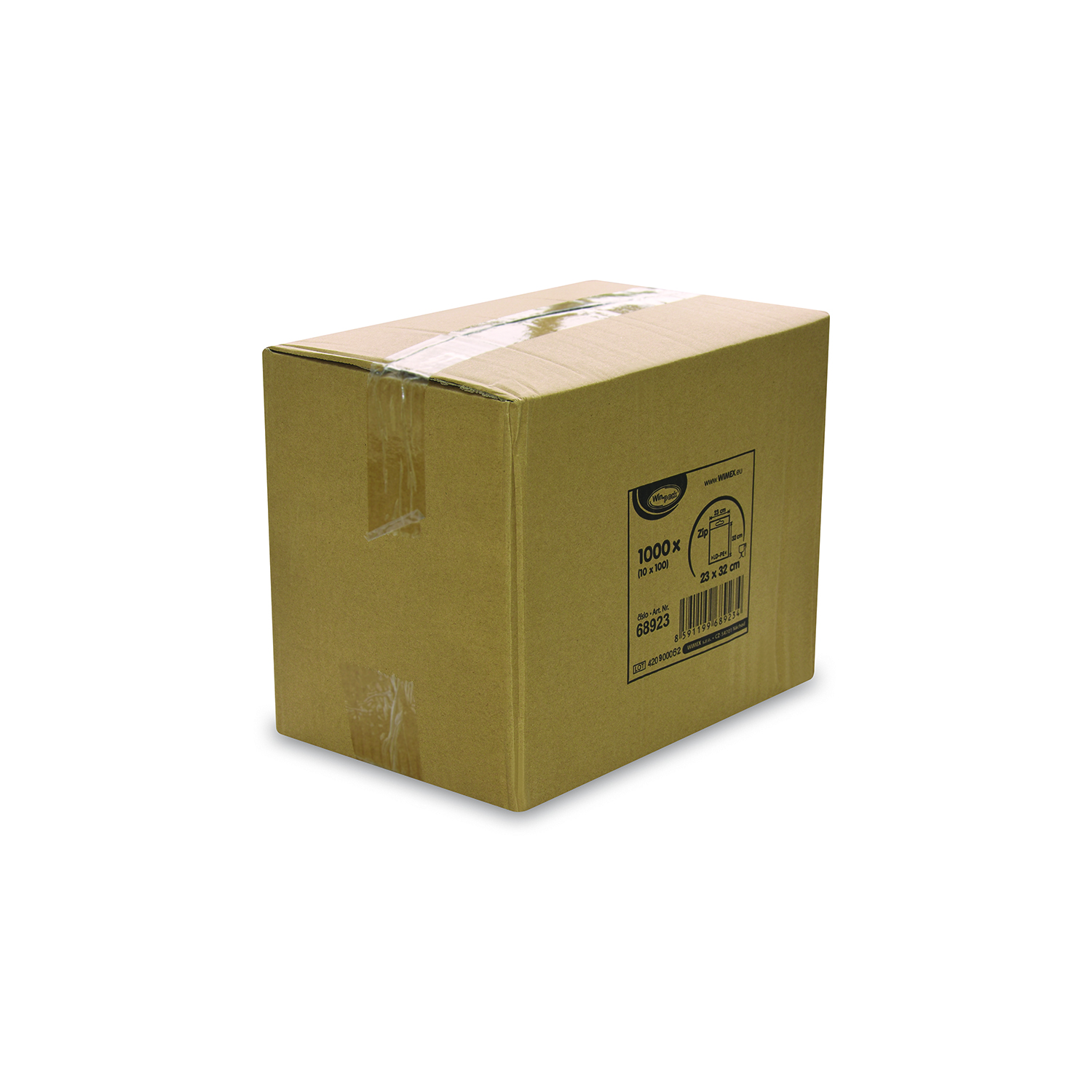 Schnellverschlussbeutel (LDPE) 23 x 32 cm - 1000 Stück