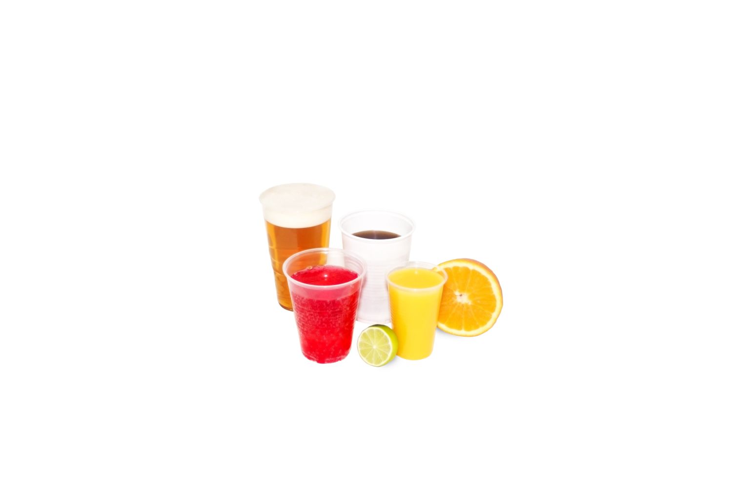 Trinkbecher (PP) weiß 70mm 150ml - 100 Stück