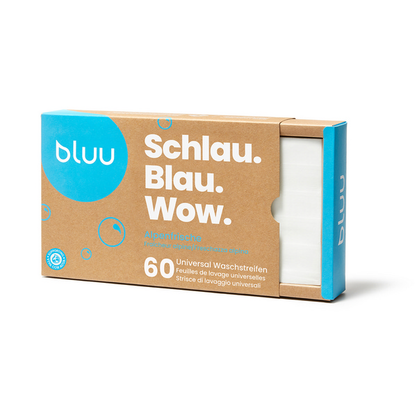 bluu Waschstreifen Alpenfrische