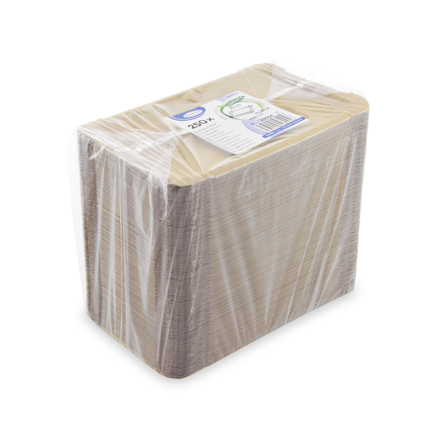 Pappteller (FSC Mix) fettdicht kraft 13 x 20 cm - 250 Stück