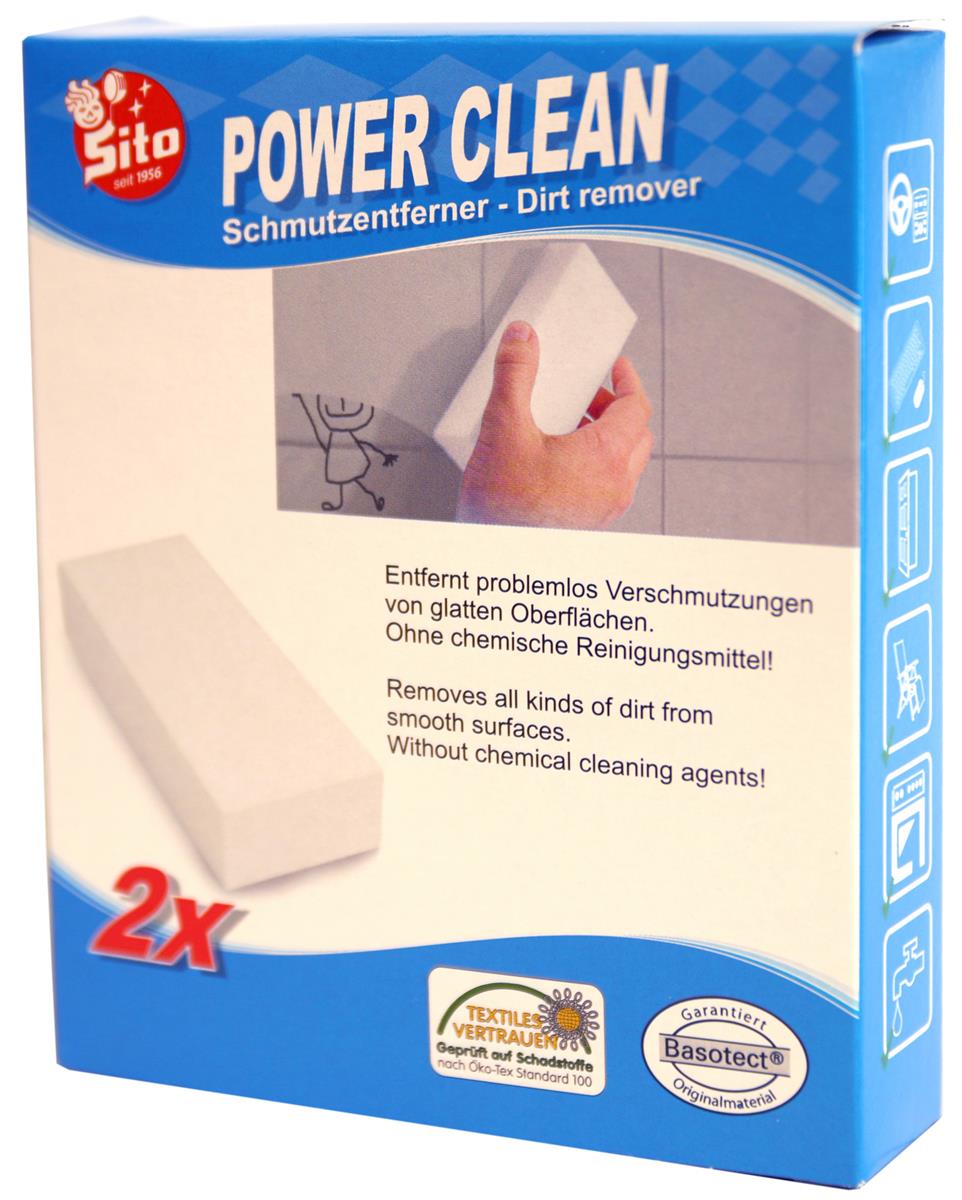 2er Sito Power Clean Schmutzradierer Schwamm Pack