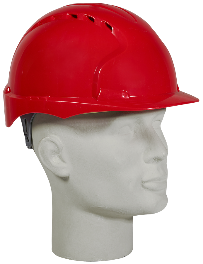 Schutzhelm JSP EVO 3 Drehverschluss, rot