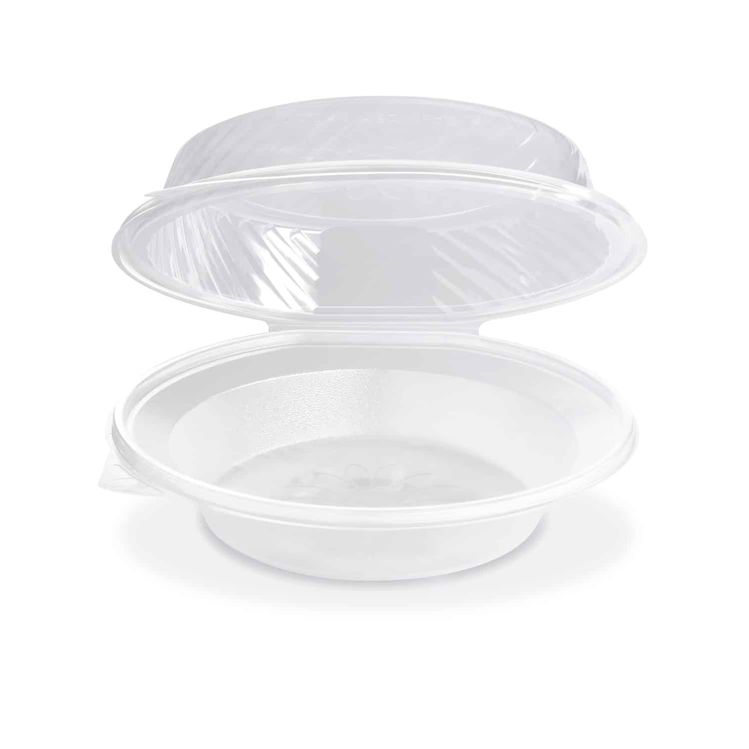 Salatschale (PP) mit Domdeckel klar 1700ml - 25 Stück
