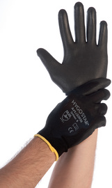 HYGOSTAR Arbeitshandschuh "BLACK ACE", schwarz, XL