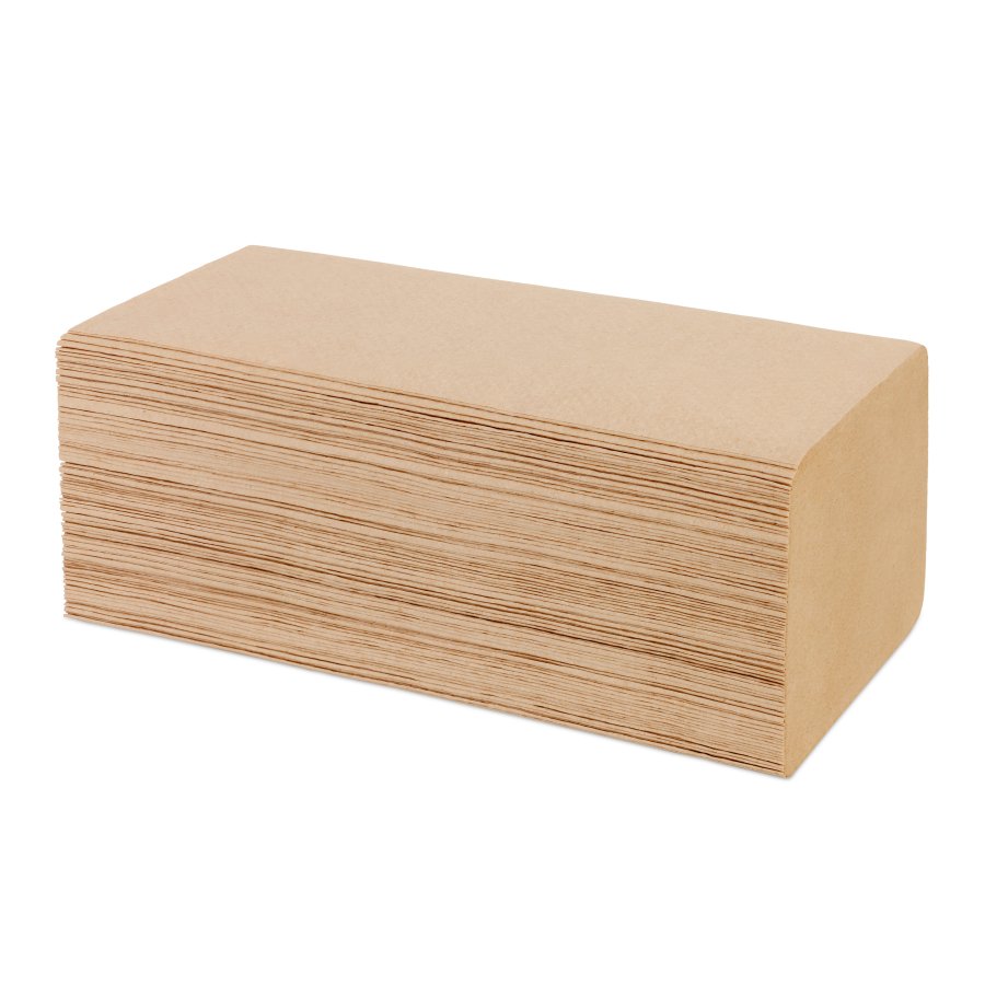 5000x Falthandtücher V-Falz natur, 1-lagig "Falk"