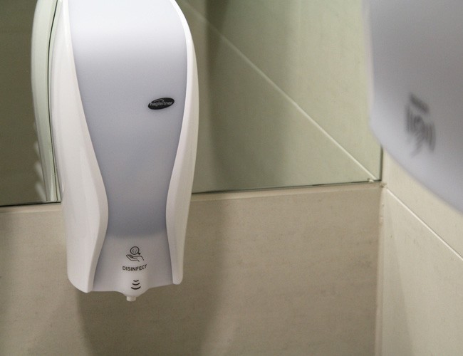 Hagleitner XIBU senseDISINFECT Sensor-Desinfektionsmittelspender - für HL-411070580400 Patronen