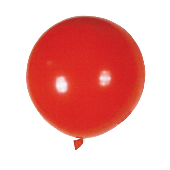 Riesenluftballon rot 70cm XXXL - 1 Stück