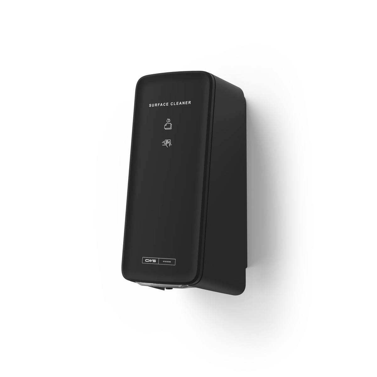 CWS PureLine Black Toilet Non-Touch Surface-Cleaner-Spender