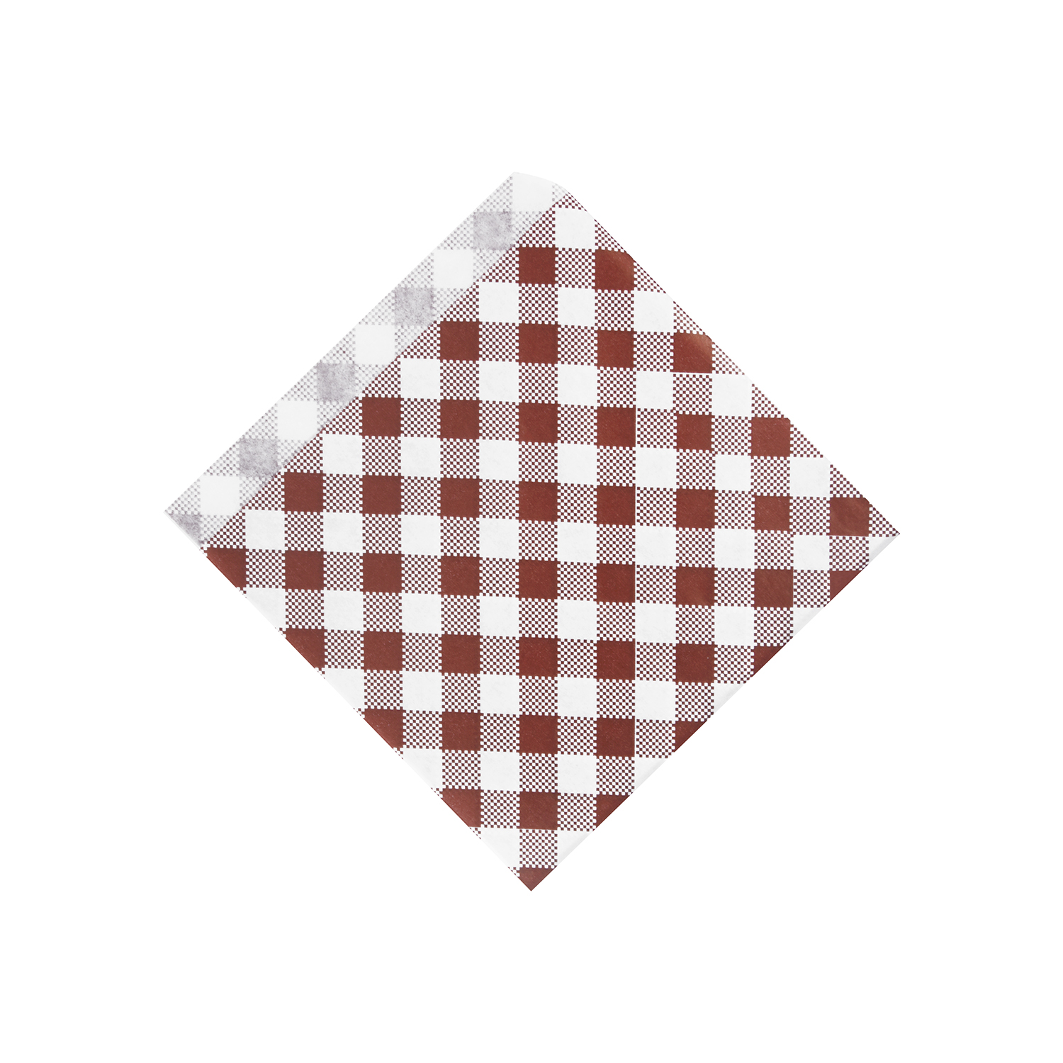 Papierbeutel Karo 14 x 14 cm - 500 Stück