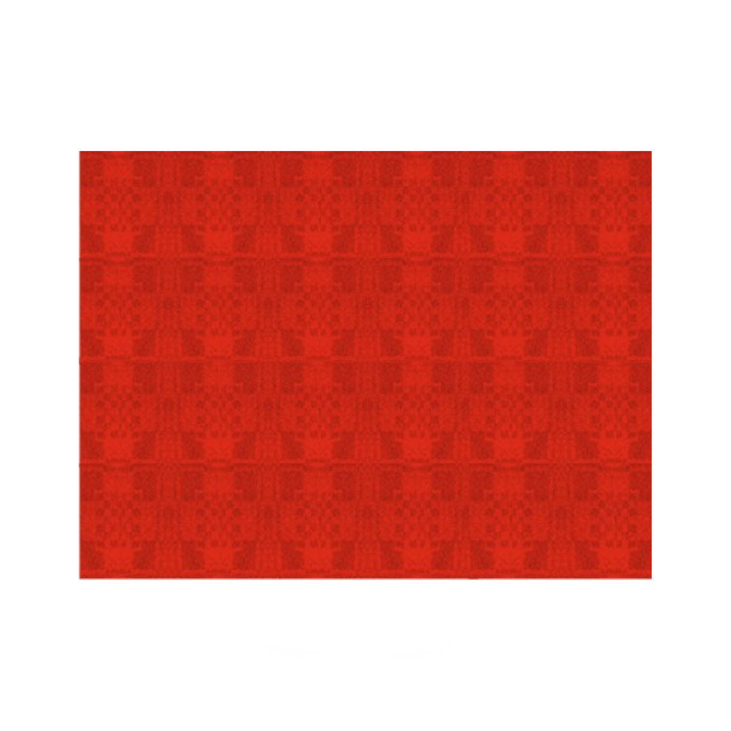 100x Damasttischset (PAP) rot 40 x 30 cm