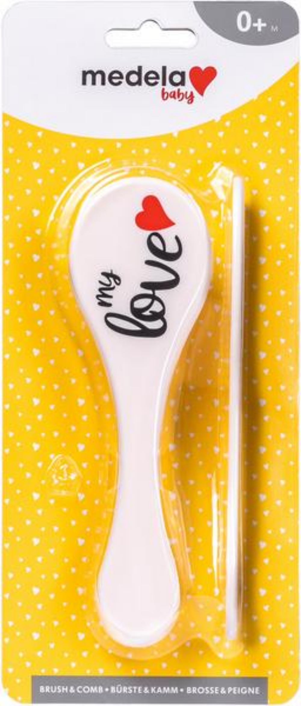 MEDELA BABY Bürste und Kamm Gr. 0+ 6 Stück