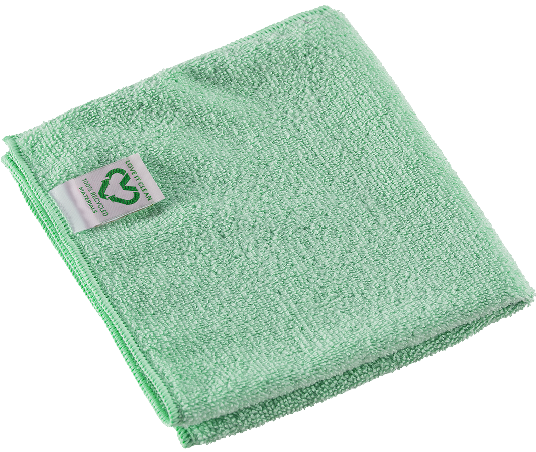 Mikrofasertücher VILEDA R-MICRO TUFF SWIFT, 38 x 35 cm, grün