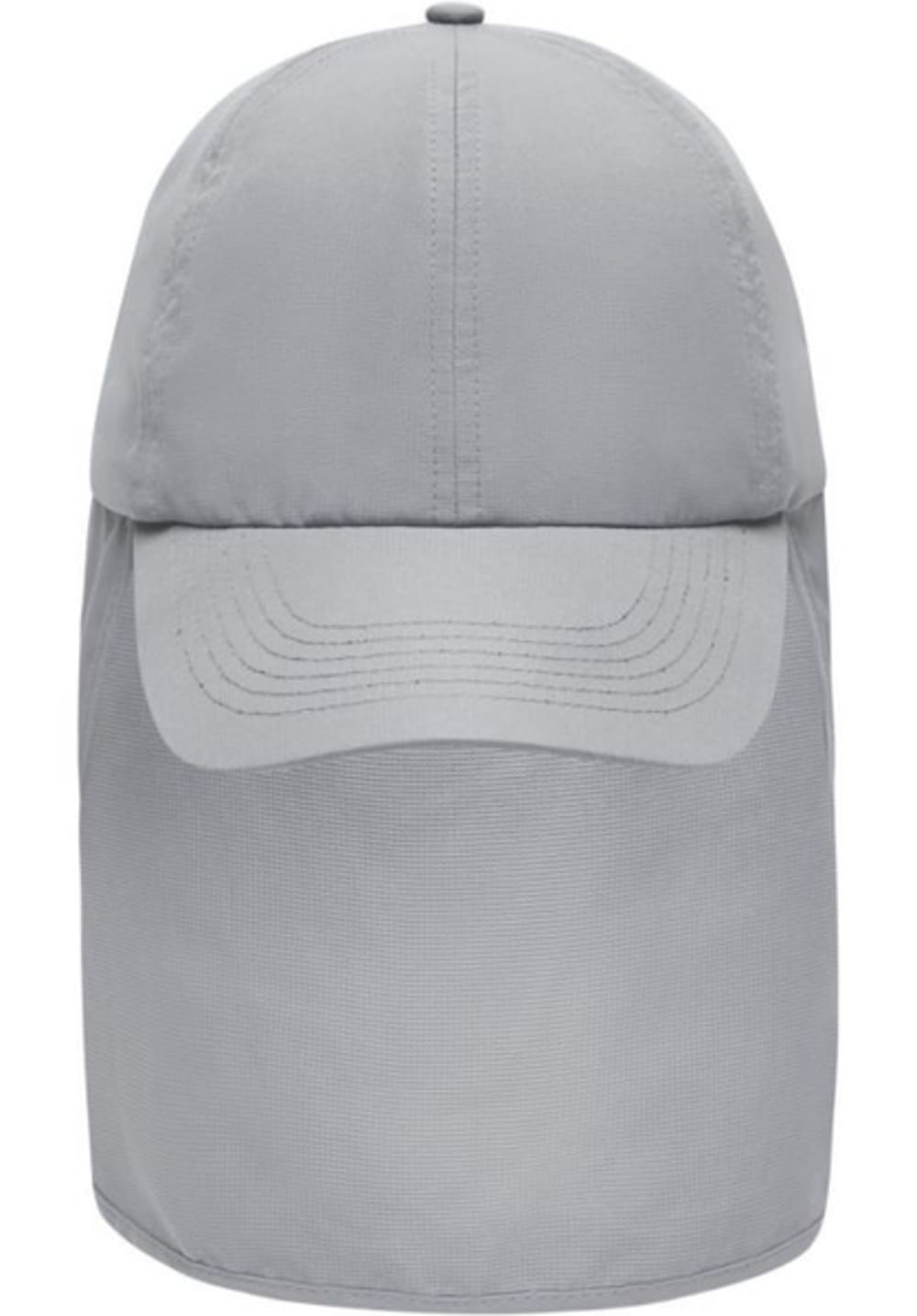 Cap mit UV- und Nackenschutz, grau