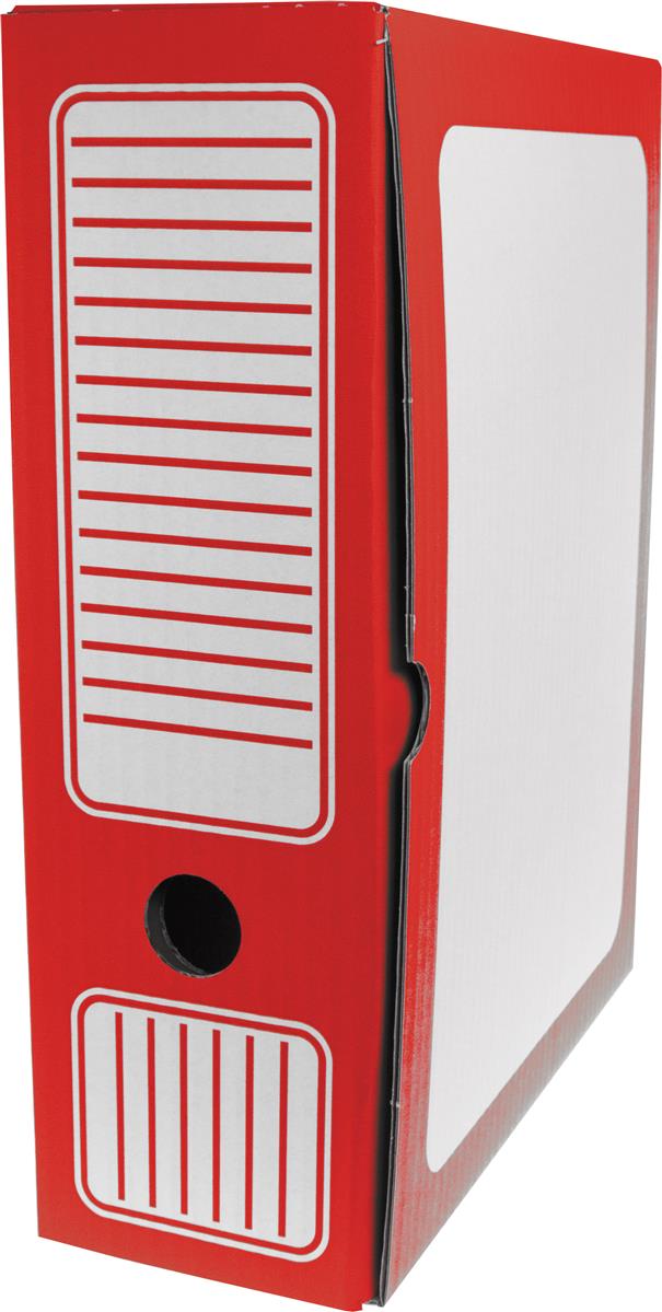 Archivschachtel rot, 254x97x335mm 10 Stück NEUTRAL 5440.31