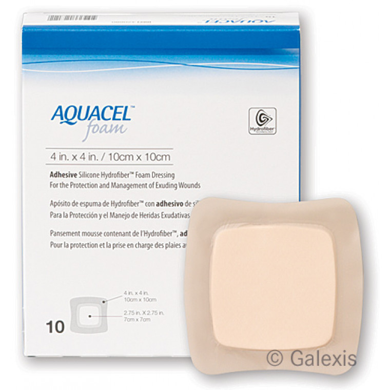 AQUACEL Foam 17.5x17.5cm adh 10