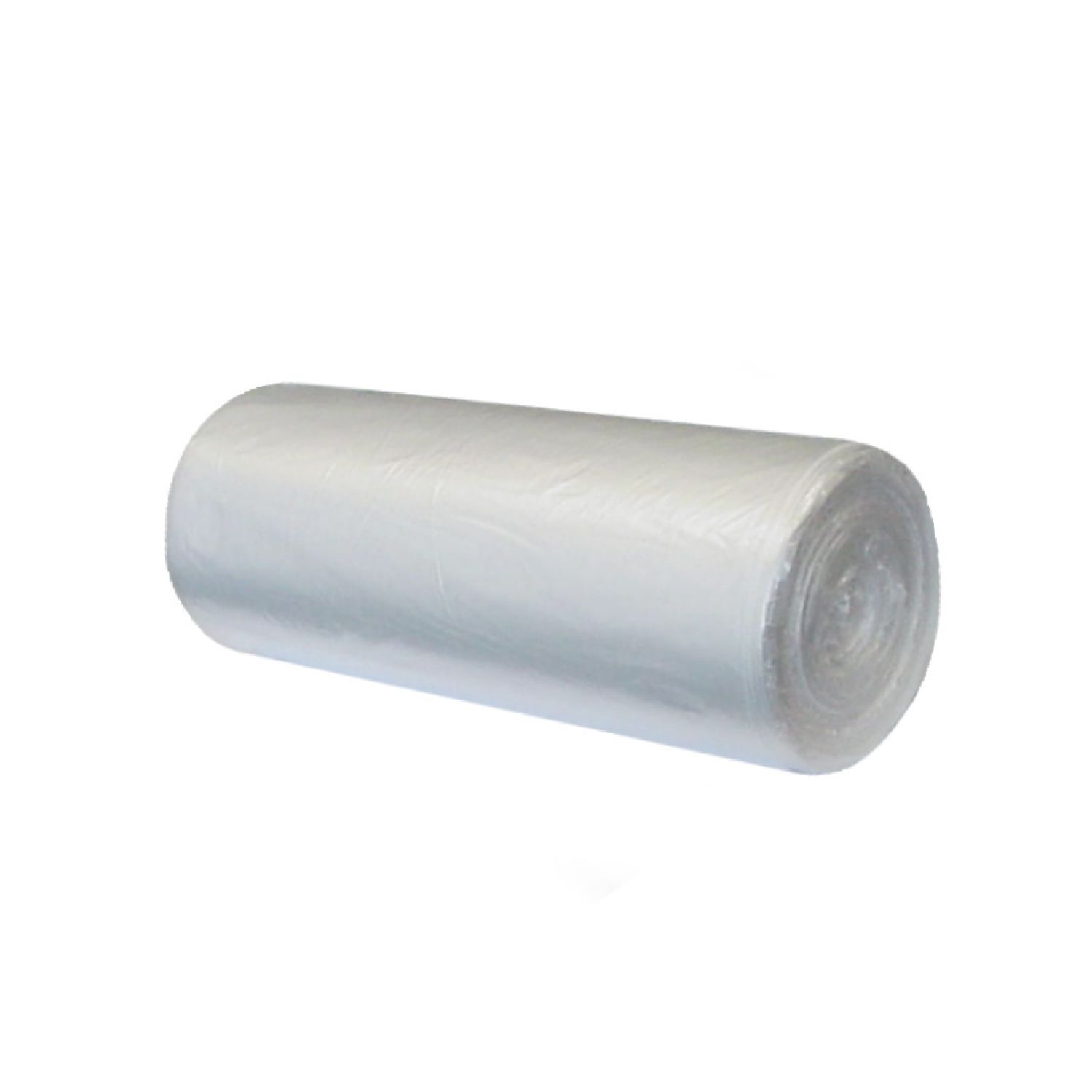 50x Mülleimerbeutel (HDPE) transparent 63 x 74 cm 60L