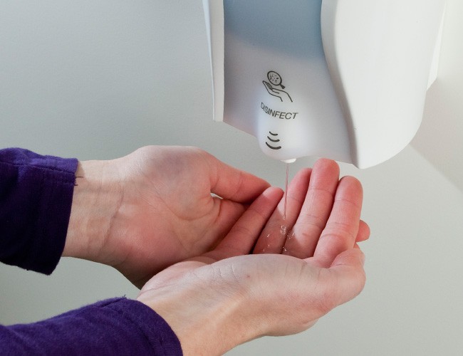 Hagleitner XIBU senseDISINFECT Sensor-Desinfektionsmittelspender - für HL-411070580400 Patronen