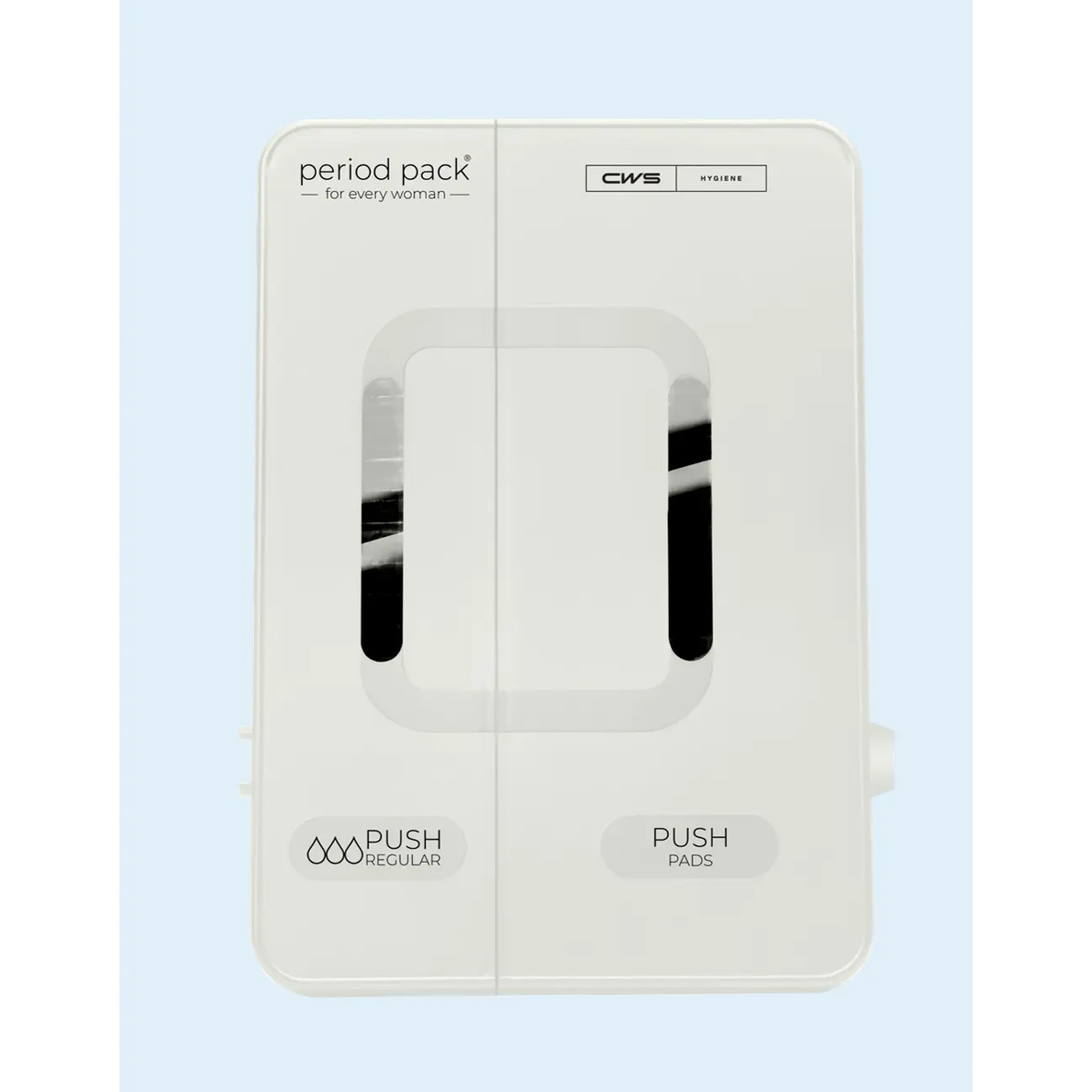 CWS Period Pack Combi Tampon- und Bindenspender Weiss