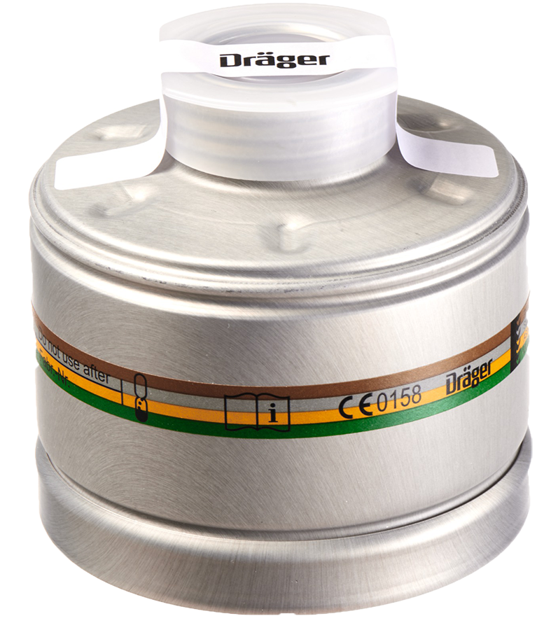 Gas-/Kombinationsfilter A2B2E2K1 zu DRÄGER X-PLORE 4740 und 6300